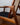 Side profile of Danish Deluxe low-back armchair
