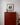 Front view of Danish tallboy with six drawers