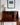 Scandinavian mid-century writing desk showing interior storage compartments