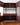 Mid-century Charles Catt Jarrah wall unit - interior view