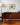 Mid-century modern Kolter sideboard styled with Danish lamp and records.