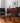 Mid-century TH Brown Rondo coffee table with glass top