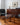 Mid-century TH Brown Rondo coffee table with glass top