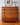 Mid-century Australian lowboy chest of drawers with four drawers