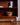 Detail of tapered legs on Johannes Sorth bookcase