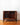 Internal record slots inside mid-century sideboard