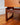 Detail shot of sleigh-base on G-Plan teak Quadrille drawers