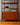 Vintage bookcase wall unit with three drawers and cocktail cabinet