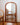 Mid-century Parker teak mirror with curved frame, vintage Australian design