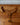 Mid-century TH Brown coffee table teak frame detail no glass