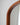 Close-up of Parker Furniture mirror showing solid teak frame and wood grain