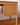 Closeup rear view of oak veneer desk by Domino Møbler, mid-century designed in 1970s