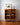 Glass-fronted vintage display cabinet attributed to Parker Furniture
