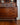 Mid-century Danish bookcase with desk and tambour doors 1965