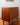Right side and back view of Danish teak mid-century cabinet by Børge Mogensen