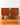 Melbourne mid-century furniture maker Alpa - pair of bedside tables side view