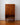 Mid-century Scandinavian tallboy chest of drawers with brass handles